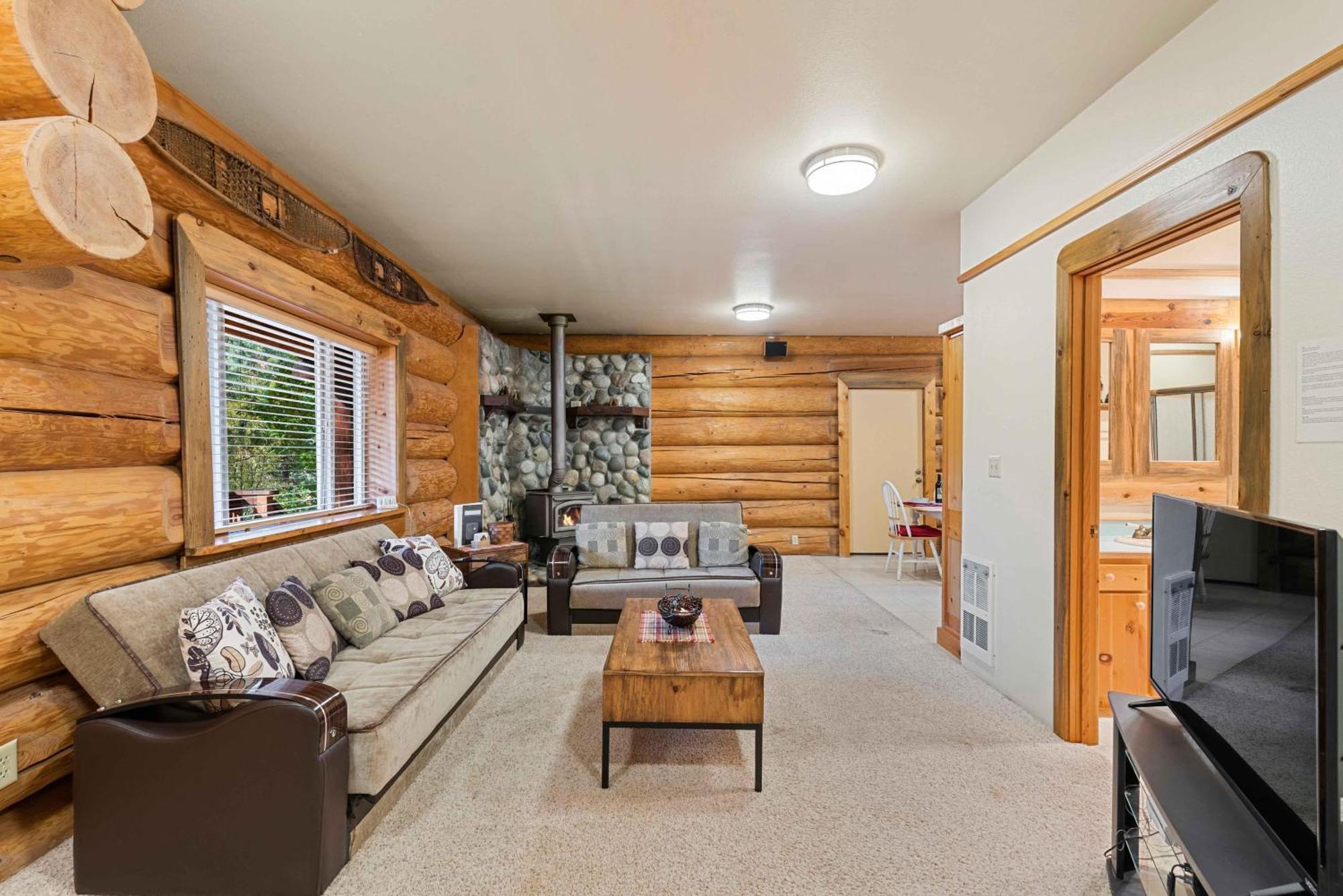 Вилла Bear Ridge Cabin Левенуэрт Экстерьер фото